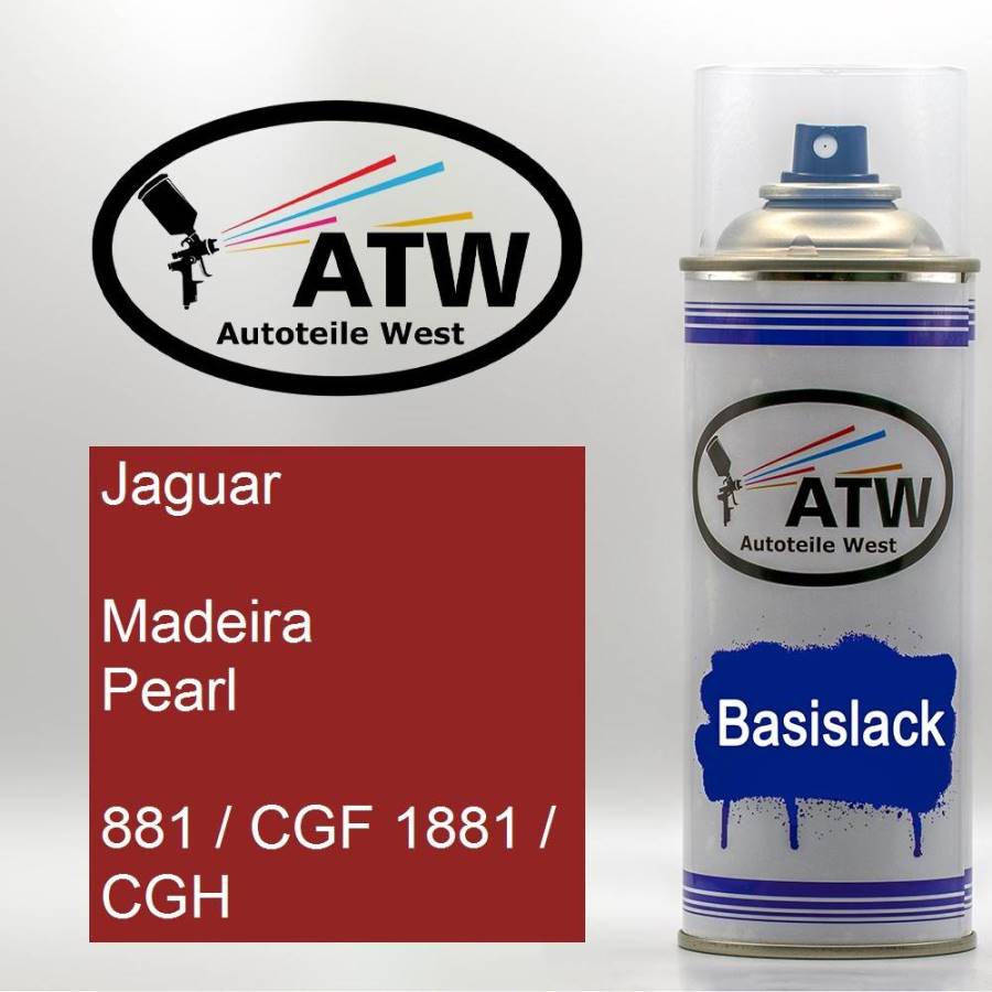 Jaguar, Madeira Pearl, 881 / CGF 1881 / CGH: 400ml Sprühdose, von ATW Autoteile West.